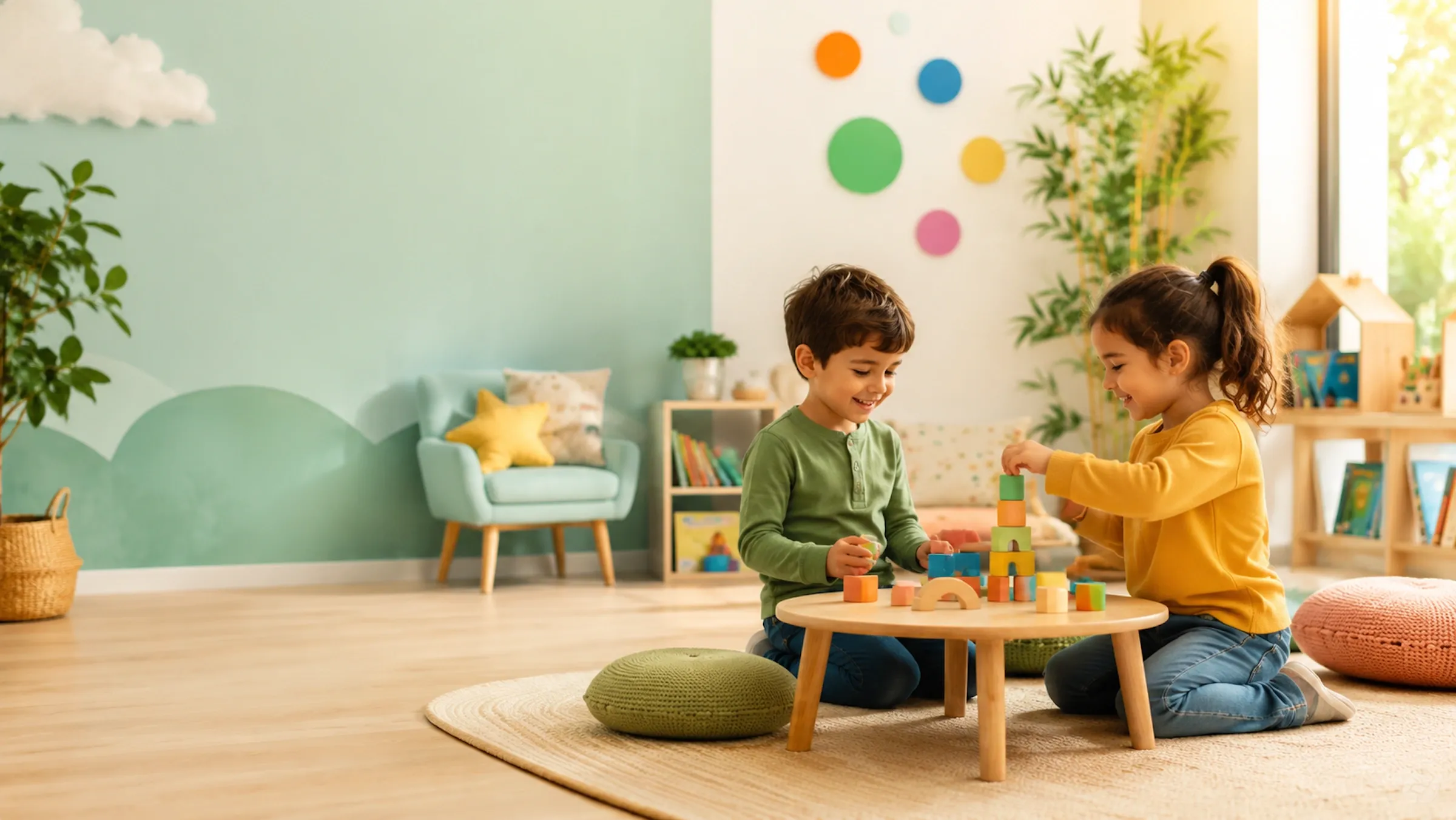 Children playing